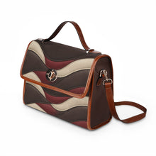 Load image into Gallery viewer, Flowing Brown 4 Waterproof Canvas Bag
