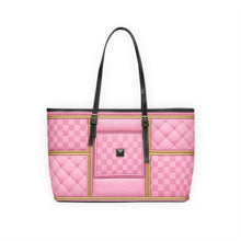 Load image into Gallery viewer, Pink Tea PU Leather Shoulder Bag

