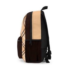 Load image into Gallery viewer, Just Me Creations Brown Style Backpack
