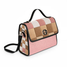 Load image into Gallery viewer, Brown 4 Pink Waterproof Canvas Bag

