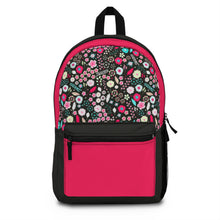 Load image into Gallery viewer, Floral Pattern Burst of Color Backpack - Cute &amp; Colorful Design for School and Everyday Use
