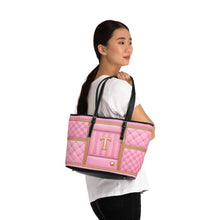 Load image into Gallery viewer, Pink Tea PU Leather Shoulder Bag
