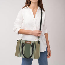 Load image into Gallery viewer, Green Machine PU Leather Handbag-Small (Model 1747)

