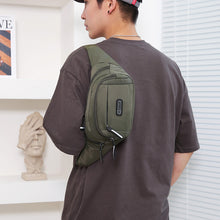 Load image into Gallery viewer, Men's Multifunctional Waist Bag Wear-resistant Waterproof Crossbody Bags
