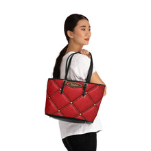 Load image into Gallery viewer, Red Fire PU Leather Shoulder Bag
