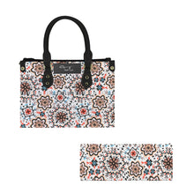 Load image into Gallery viewer, pink stars PU Leather Handbag-Small (Model 1747)
