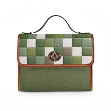 Load image into Gallery viewer, Wild Green Run Waterproof Canvas Bag
