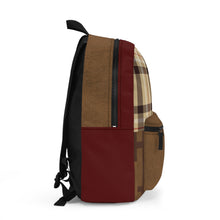 Load image into Gallery viewer, Brown Lux Backpack
