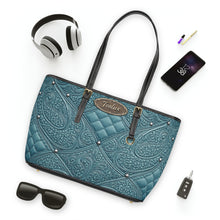 Load image into Gallery viewer, Blue Wings PU Leather Shoulder Bag
