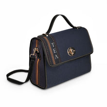 Load image into Gallery viewer, Blue Tea Waterproof Canvas Bag
