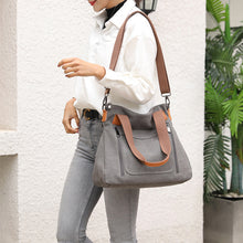 Load image into Gallery viewer, Women Totes All-match Portable Large-capacity Female Canvas Bag Female Casual Shoulder Bags
