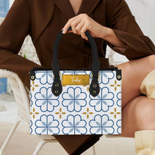 Load image into Gallery viewer, Yellow Star PU Leather Handbag-Small (Model 1747)
