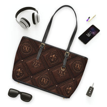 Load image into Gallery viewer, Brown Thirty PU Leather Shoulder Bag

