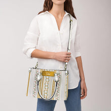 Load image into Gallery viewer, 100 Flowers PU Leather Handbag-Small (Model 1747)
