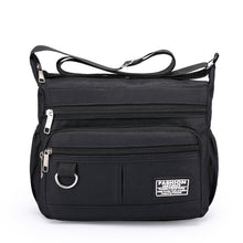 Load image into Gallery viewer, Men's Outdoor Leisure Multi-layer Zipper Messenger Bag

