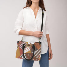 Load image into Gallery viewer, Simply Patches PU Leather Handbag-Small (Model 1747)
