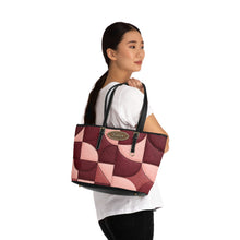 Load image into Gallery viewer, Pink Berry PU Leather Shoulder Bag
