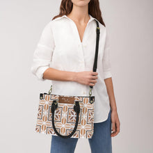 Load image into Gallery viewer, tealux drill PU Leather Handbag-Small (Model 1747)
