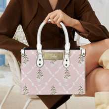 Load image into Gallery viewer, Delicate Flowers PU Leather Handbag-Small (Model 1747)
