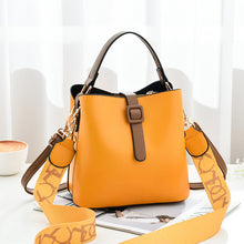 Load image into Gallery viewer, Trendy Fashion Shoulder Bag - Crossbody Foreign Trade Bucket Custom Logo Women's Messenger Bags PU Lady Bag
