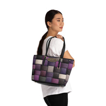 Load image into Gallery viewer, Purple Play 4  PU Leather Shoulder Bag
