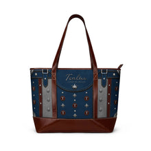 Load image into Gallery viewer, Blue Thunder Tealux Handbag
