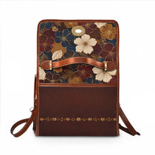 Load image into Gallery viewer, Big Flower Flowing Waterproof Canvas Bag
