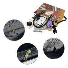 Load image into Gallery viewer, Patch Number 4 PU Leather Handbag-Small (Model 1747)
