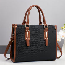 Load image into Gallery viewer, Exquisite Luxury Designer Bag - Women's Tote Shoulder Bags High Quality PU Leather Nylon Lining Open Closure Chain Stylish Trendy
