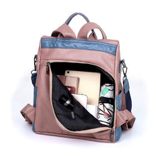 Load image into Gallery viewer, 2022 New women backpack high quality leather backpack anti-theft travel backpack multifunction shoulder bags school bags mochila
