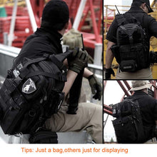 Load image into Gallery viewer, 25L Tactical Military Backpack for Hiking Camping Backpacks Equipment Men's Outdoor Hunting Travel Bags 600D Double Shoulder Bag
