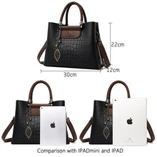 Load image into Gallery viewer, 2023 New 3 Layers Pocket Handbag High Quality Leather Women Handbags Luxury Brand Diagonal Ladies Shoulder Messenger Bags Tote

