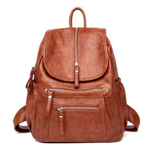 Load image into Gallery viewer, 2021 New Women Backpack High Quality Leather Backpack Fashion School Bags Casual Shoulder Bags Large Capacity Travel Backpack

