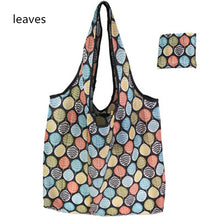 Load image into Gallery viewer, Nonwoven Reusable Shopping Bags Women Foldable Tote Bag Folding Large Capacity Handbags Portable Cloth Eco Grocery Bag
