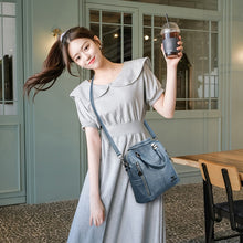 Load image into Gallery viewer, LANYIBAIGE New Women Backpack Multifunction Bags Designer High Quality Leather Women Crossbody Bag  School Bags Travel Backpacks
