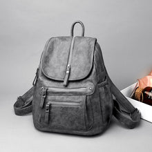 Load image into Gallery viewer, 2021 New Women Backpack High Quality Leather Backpack Fashion School Bags Casual Shoulder Bags Large Capacity Travel Backpack
