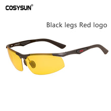 Load image into Gallery viewer, Night Vision Driving Glasses Men night driver Goggle men Sunglasses for Night vision Lens Aluminium Alloy Night sunglasses men
