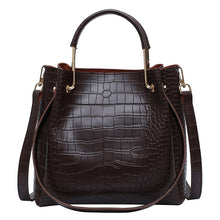Load image into Gallery viewer, Fashion Bucket Bags Women Large Capacity Handbags Women PU Shoulder Messenger Bag Female Retro Daily Totes Lady Elegant Handbag

