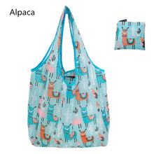 Load image into Gallery viewer, Nonwoven Reusable Shopping Bags Women Foldable Tote Bag Folding Large Capacity Handbags Portable Cloth Eco Grocery Bag
