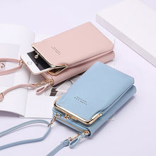 Load image into Gallery viewer, Geestock Women Crossbody Phone Bag for Lady Wallet Small Shoulder Bags Travel Portable Wallets Pocket Bags Coin Purse Card Pouch
