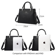 Load image into Gallery viewer, Fashion Alligator Casual Tote Bag for Women Designer Handbags High Quality Female Leather Handbags 2021 Shoulder Crossbody Bags
