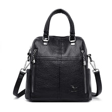Load image into Gallery viewer, LANYIBAIGE New Women Backpack Multifunction Bags Designer High Quality Leather Women Crossbody Bag  School Bags Travel Backpacks
