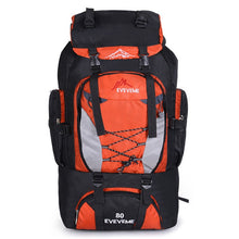 Load image into Gallery viewer, Men's 80L Big Hiking Mountaineering Backpack Climbing Hiking Backpack Camping Equipment Outdoor Fishing Bags Travel Accessories
