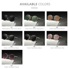 Load image into Gallery viewer, KDEAM Retro Style Round Sunglasses Women Fine lines Designer Vintage Glasses Lady with Leather Case
