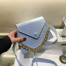 Load image into Gallery viewer, Popular Chain Handle Shoulder Bag PU Leather Handbags Designer Flap Crossbody Bags For Women Fashion Simple Lady Hand Bags
