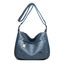 Load image into Gallery viewer, Kangaroo Female Leather Messenger Bags Feminina Bolsa Luxury Leather Handbags Women Bags Designer Ladies Shoulder Bag Sac A Main
