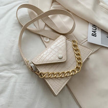 Load image into Gallery viewer, Popular Chain Handle Shoulder Bag PU Leather Handbags Designer Flap Crossbody Bags For Women Fashion Simple Lady Hand Bags
