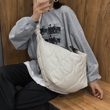 Load image into Gallery viewer, Women's Bag Autumn Winter Shoulder Corssbody Bags Women New Large Capacity Zipper Fashion Wild Female Cotton Design Travel Tote
