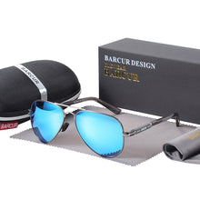 Load image into Gallery viewer, BARCUR Men Sunglasses Pilot Polarized Sun glasses Male Women accessories Driving Oculos Gafas De Sol
