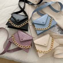 Load image into Gallery viewer, Popular Chain Handle Shoulder Bag PU Leather Handbags Designer Flap Crossbody Bags For Women Fashion Simple Lady Hand Bags

